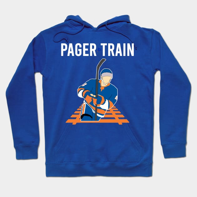 J.G. Pageau (Pager Train) Hoodie by islandersgraphics